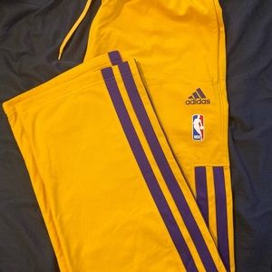 Men’s Adidas Lakers Warm Up Pants